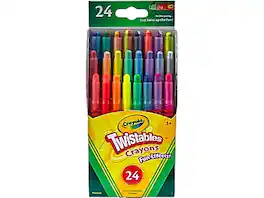 Crayola - Twistables Fun Effects! Mini Crayons, 24/Pack (52-9824) - Multicolor