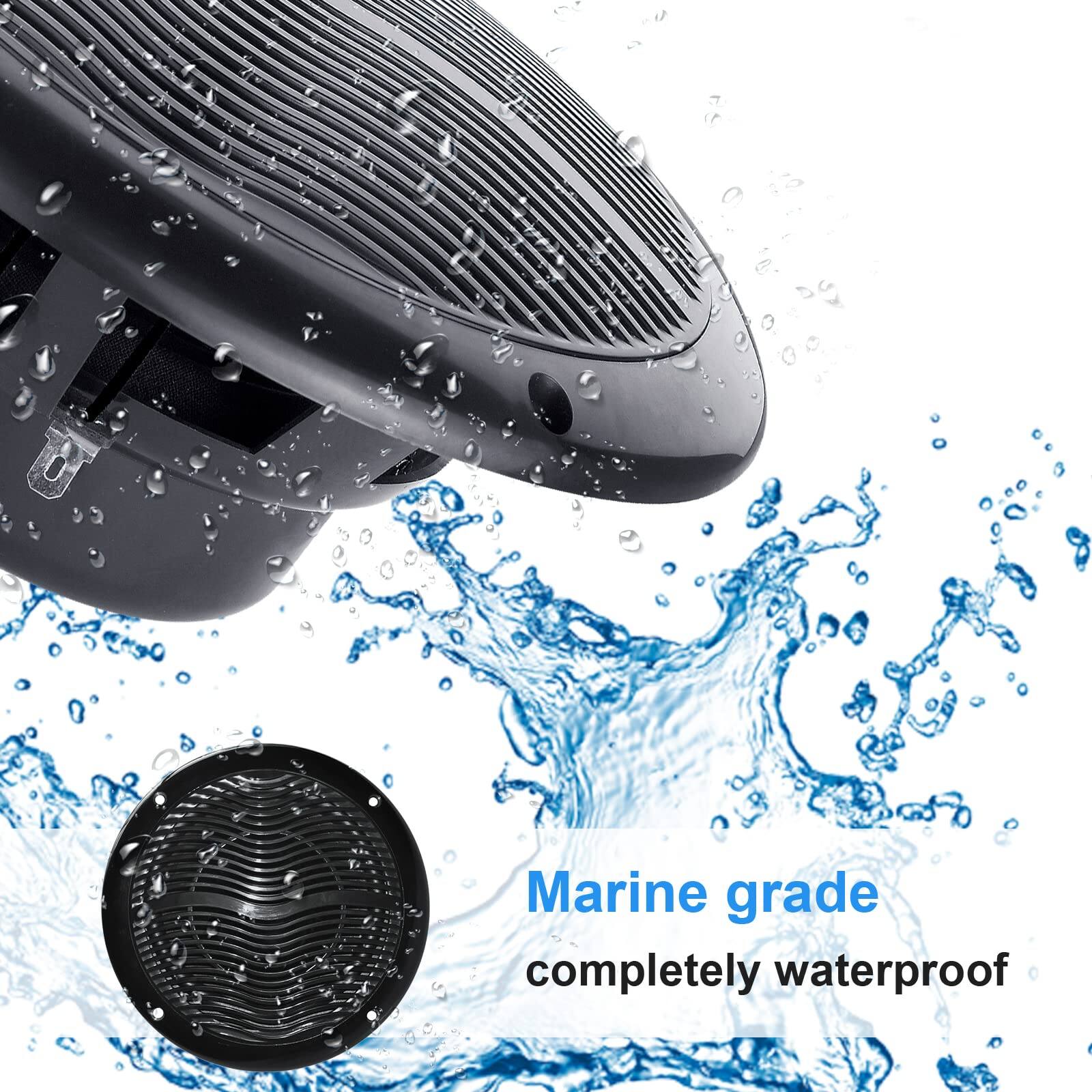 Marine grade completely waterproof