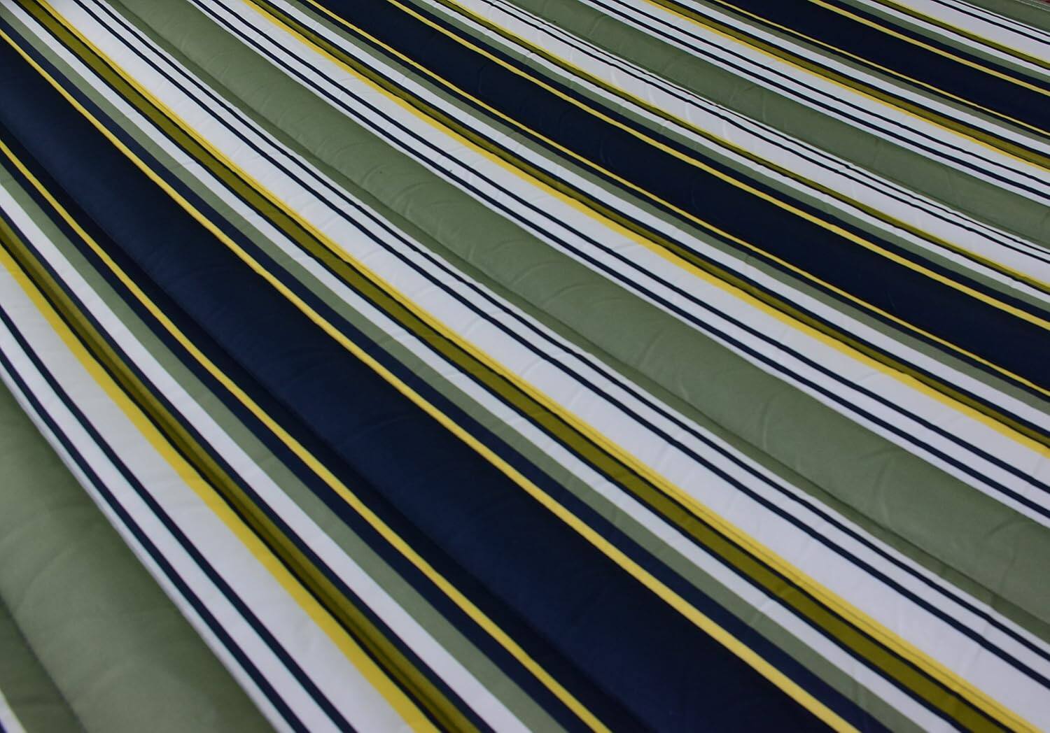 Alt View 5. Sorbus - Sorbus 2-Person Stylish Hammock with Stand- Premium Cotton 53" Large Hammock Bed- Spreadedbars & Pillow Included-450lbs - Blue.