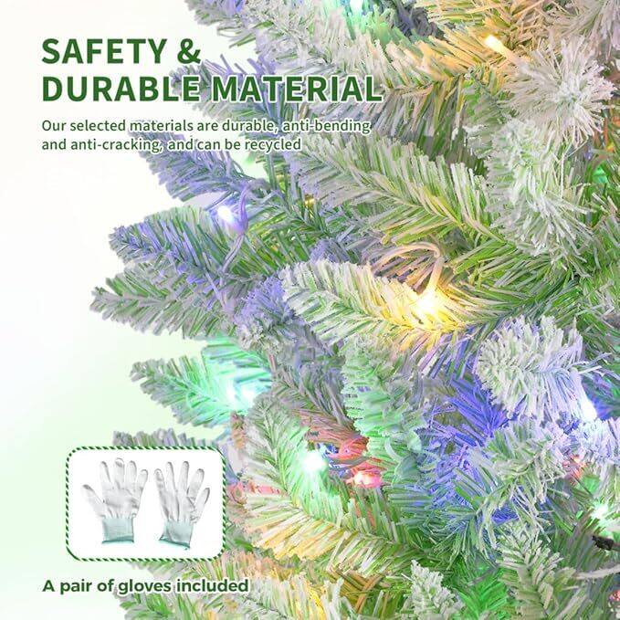 SAFETY & DURABLE MATERIAL

Our selected materials are durable, anti-bending, and anti-cracking, and can be recycled.

A pair of gloves included