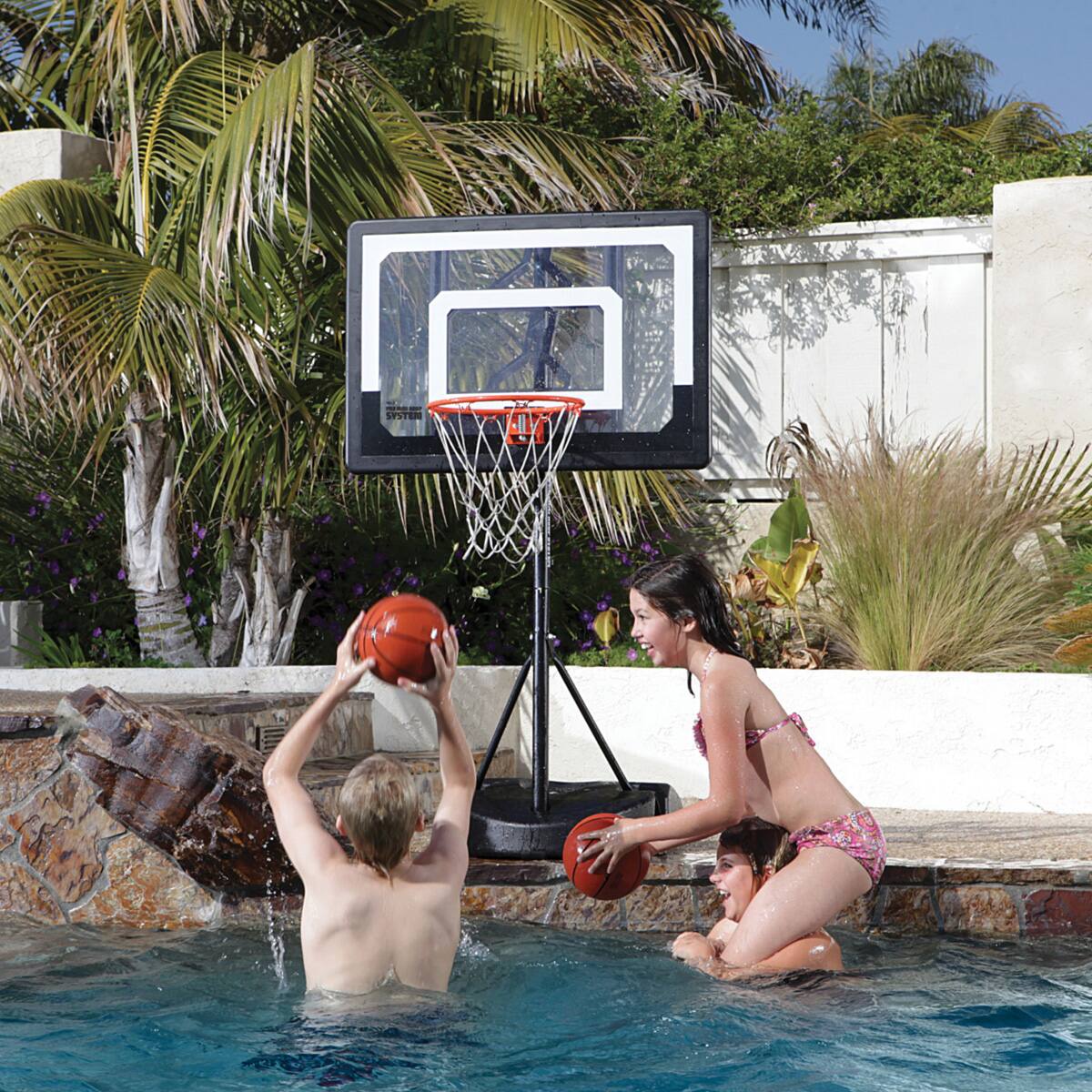 Alt View 4. SKLZ - SKLZ Pro Mini Basketball Hoop System - Black/Gray.