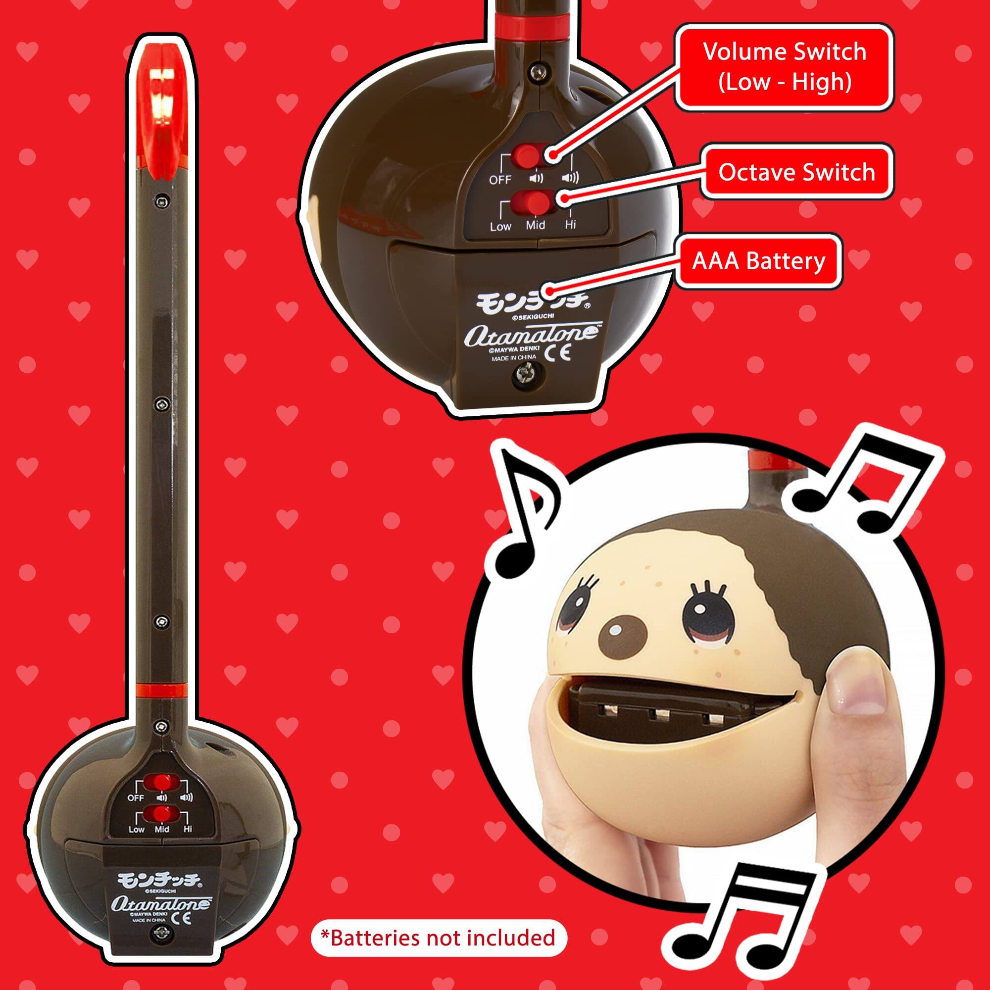 Volume Switch (Low - High)  
Octave Switch (Low - Mid - Hi)  
AAA Battery  
* Batteries not included