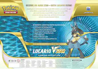 pokemon trading card game lucario vstar premium collection Pokemon TCG: Lucario VSTAR Premium Collection brand new