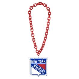 WinCraft - New York Rangers Big Chain Logo Necklace - Multicolor