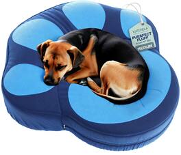 Katziela - Paw Shaped Pet Bed - Blue