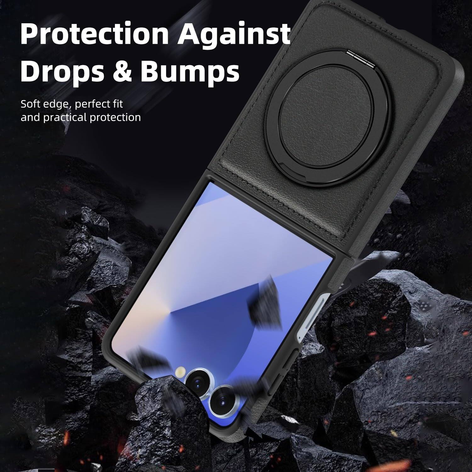 Protection Against Drops & Bumps  
Soft edge, perfect fit and practical protection