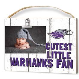 Jardine - Wisconsin-Whitewater Warhawks 8'' x 10'' Cutest Little Fan Weathered Team Logo Clip Photo Frame - White