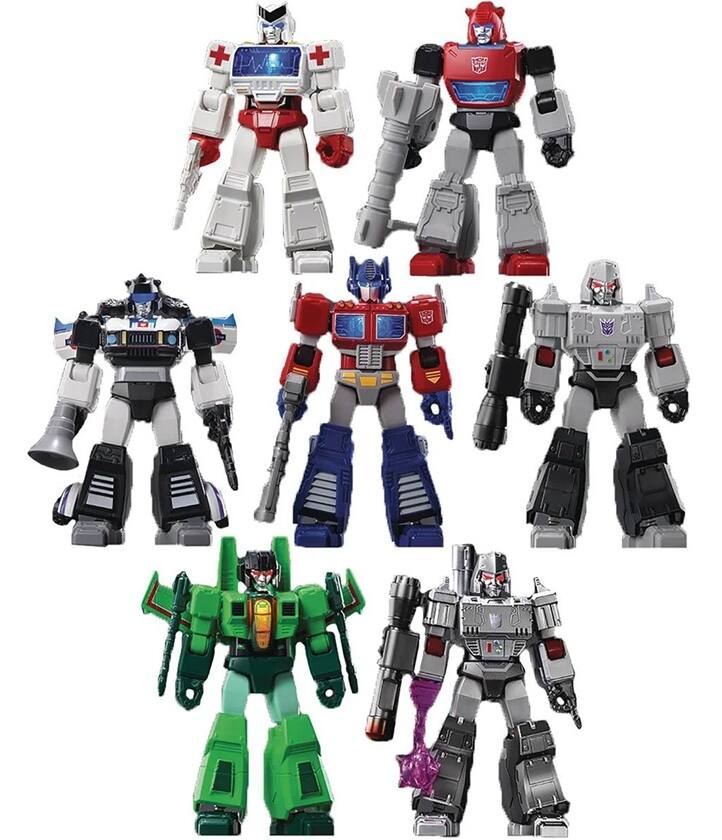 Alt View 2. Transformers - G1 Shining Version Vol.1 Box of 6 Blind Box Model Kits | Transformers | Blokees.