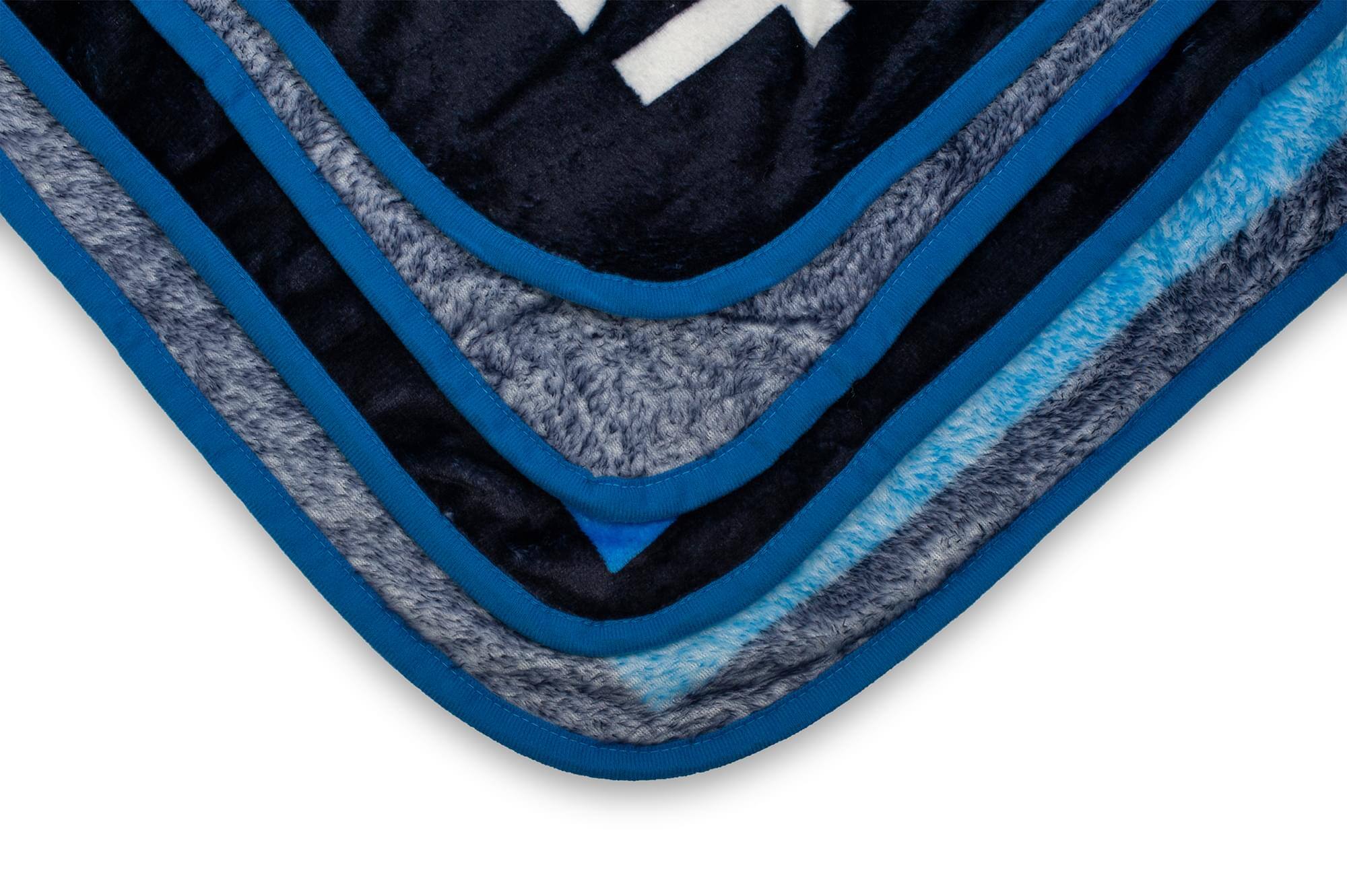 Alt View 2. Just Funky - Eat Sleep Game Repeat Large Gamer Fleece Throw Blanket | 60 x 45 Inches - Blue.