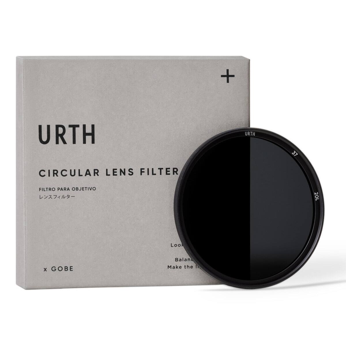 URTH  
CIRCULAR LENS FILTER  
FILTRO PARA OBJETIVO  
レンズフィルター  

x GOBE  

Look  
Balance  
Make the