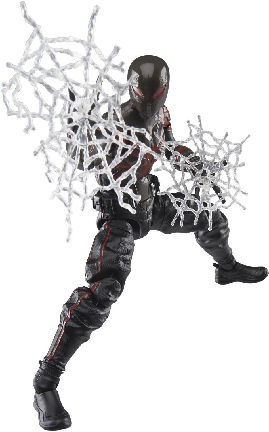 Alt View 4. Hasbro - Hasbro Collectibles - Spider-Man 2 - Marvel Legends Gamerverse - Miles Morales Brooklyn 2099 Suit - Collectibles - Multicolor.