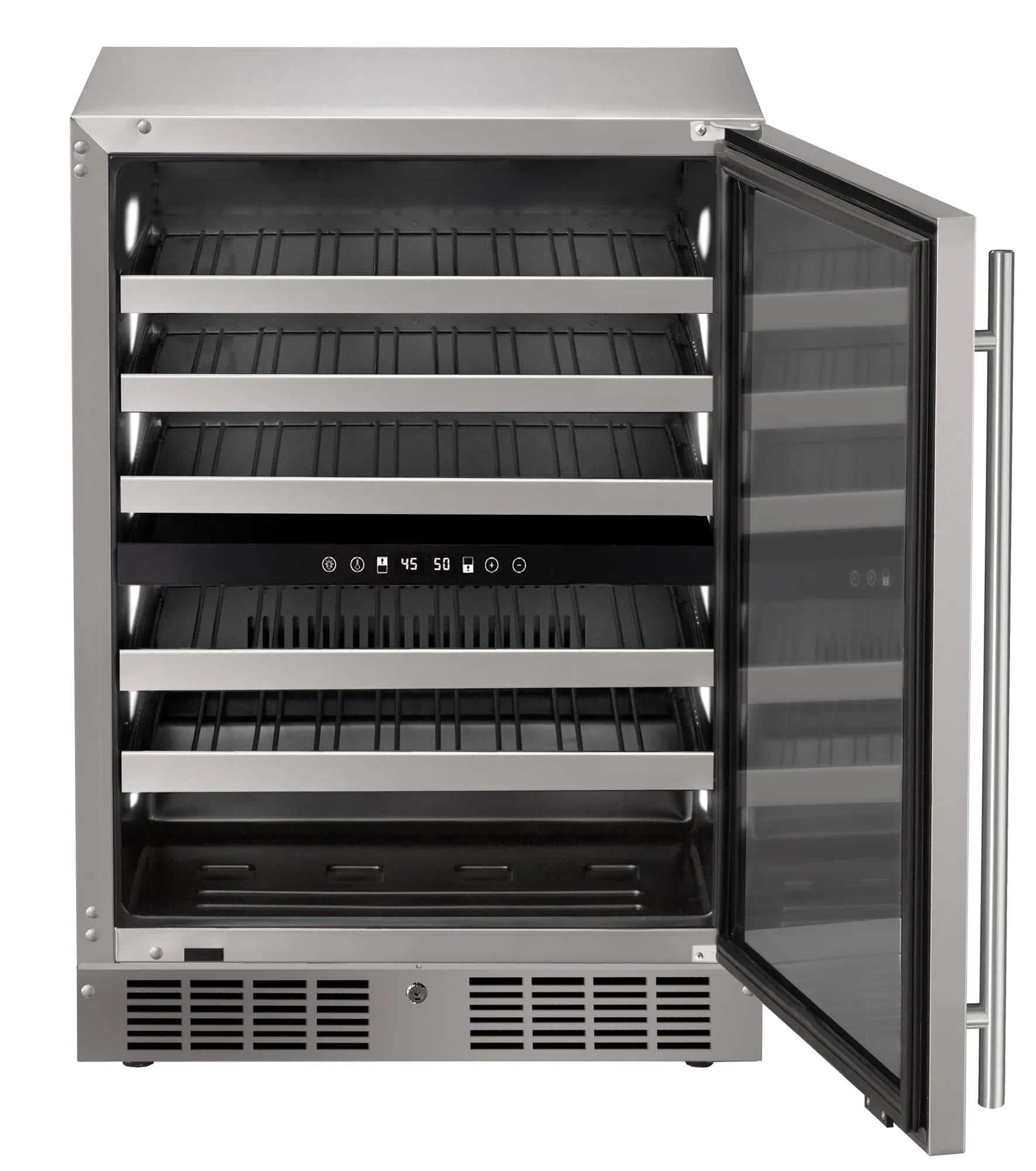 Marvel - 24 W. 5.1 Cu.Ft. Built-In Dual- Zone Wine Refrigera