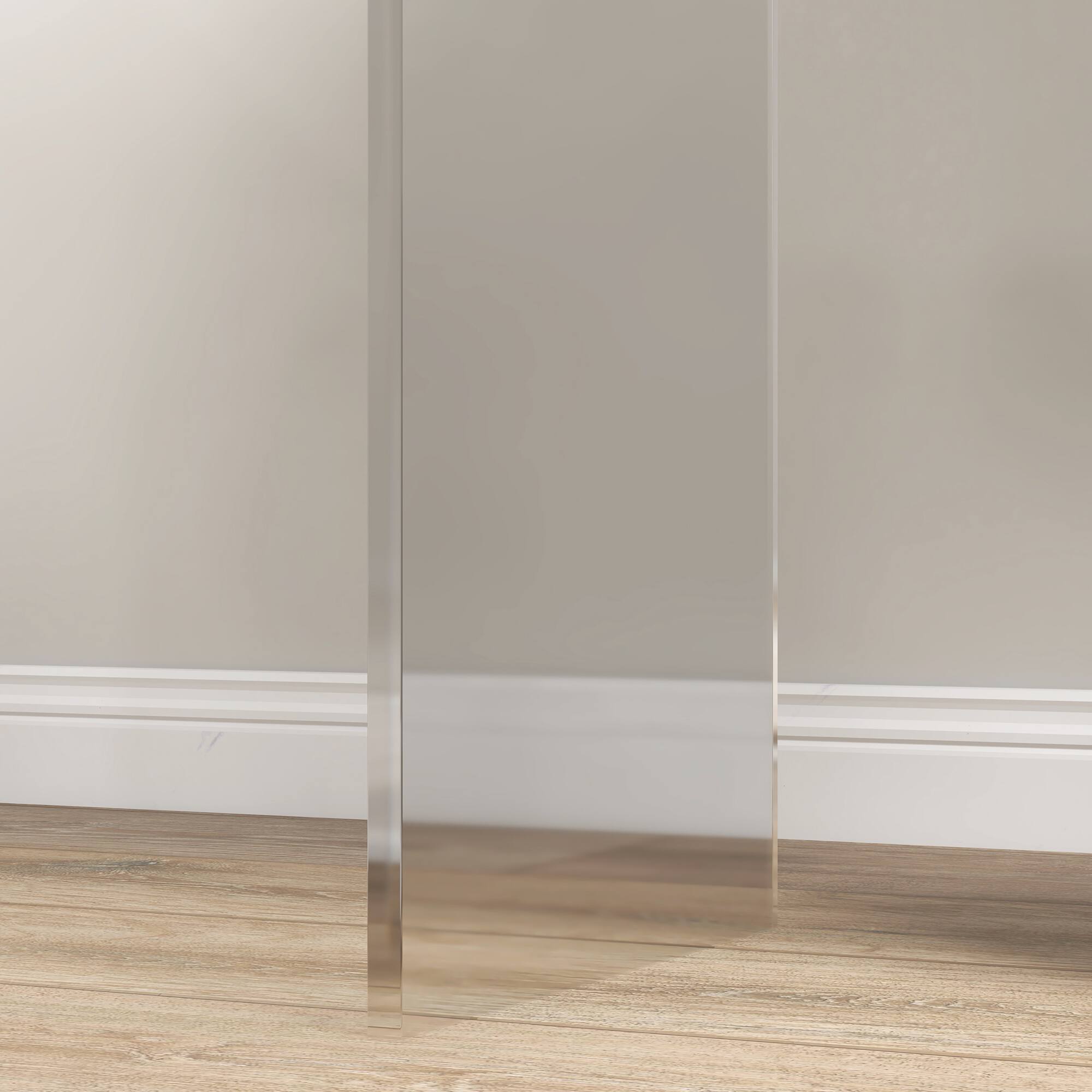 Alt View 9. Homcom - 21" Long Rectangle All Acrylic 12mm Thick Waterfall Coffee Table - Clear.