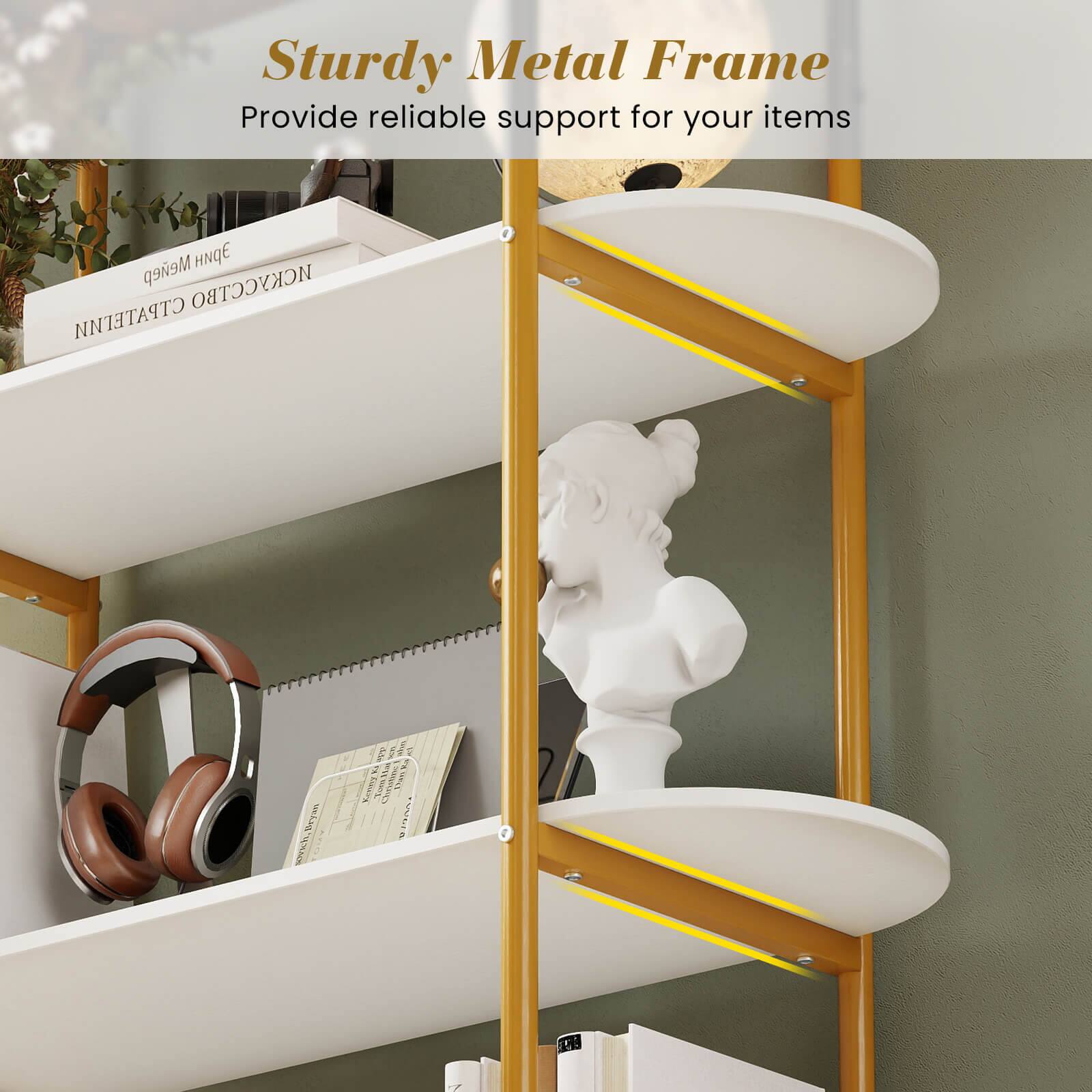 Sturdy Metal Frame  
Provide reliable support for your items