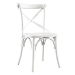 Gear Dining Side Chair by Modway - White