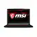 Front. MSI - GF63 15.6" Gaming Laptop - Intel Core i5 - 8GB Memory - NVIDIA GeForce GTX 1650 - 256GB SSD - Black.