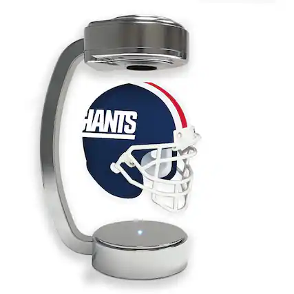 Front. Pegasus - New York Giants Mini Hover Throwback Helmet - Multicolor.