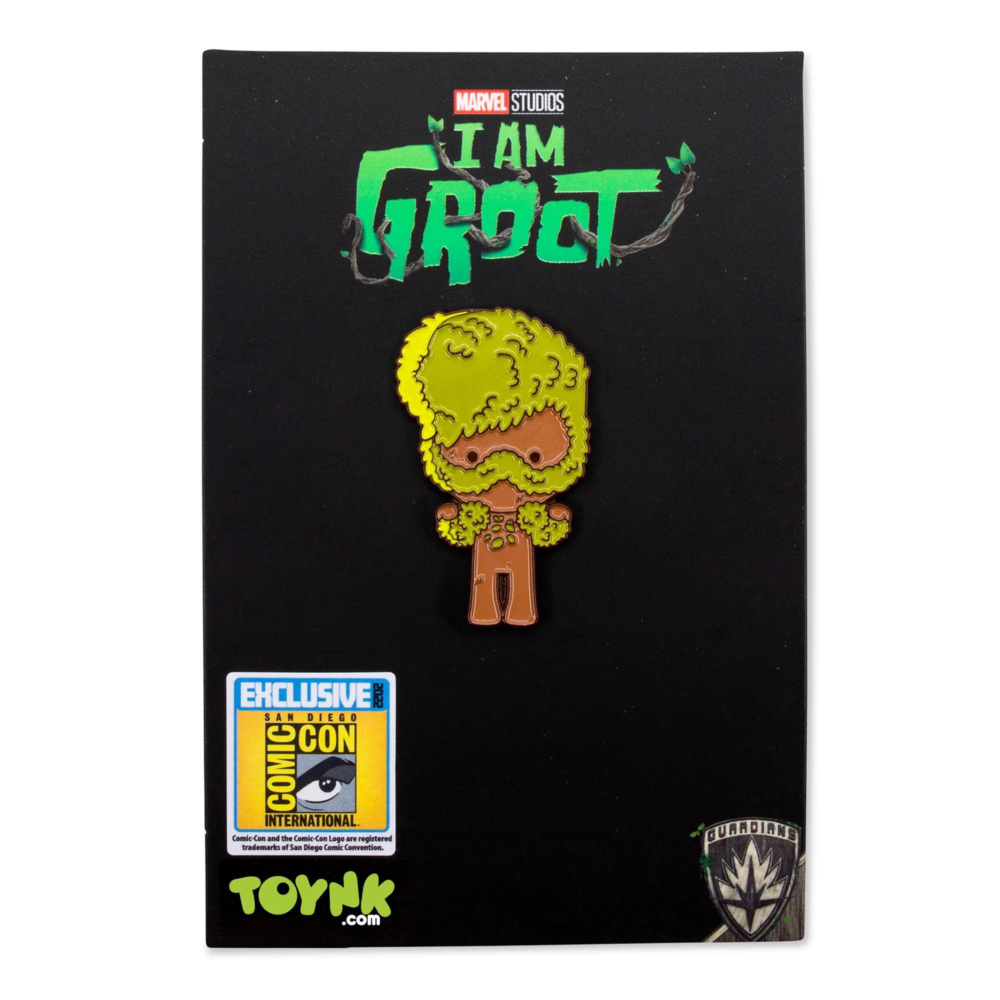 MARVEL STUDIOS  
I AM GROOT  
EXCLUSIVE 2022  
SAN DIEGO COMIC-CON INTERNATIONAL  
Comic-Con and the Comic-Con Logo are registered trademarks of San Diego Comic Convention.  
TOYNK.com  
GUARDIANS