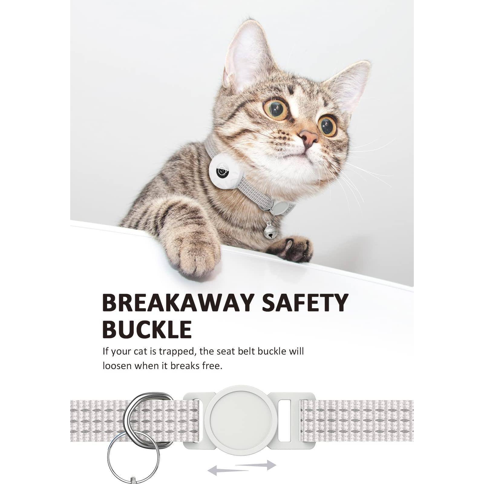 Leash Valley Refurbished Excellent Airtag Cat Collar Gps Kitten With ...