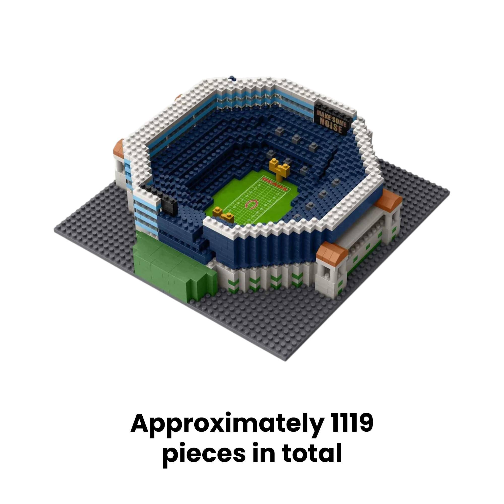 Approximately 1119 pieces in total