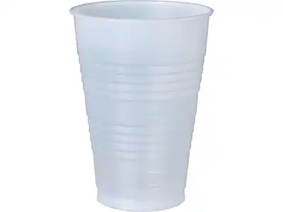 Front. Solo - Dart Conex Galaxy Cold Cups, 16 Oz., 50/Pack - Translucent.