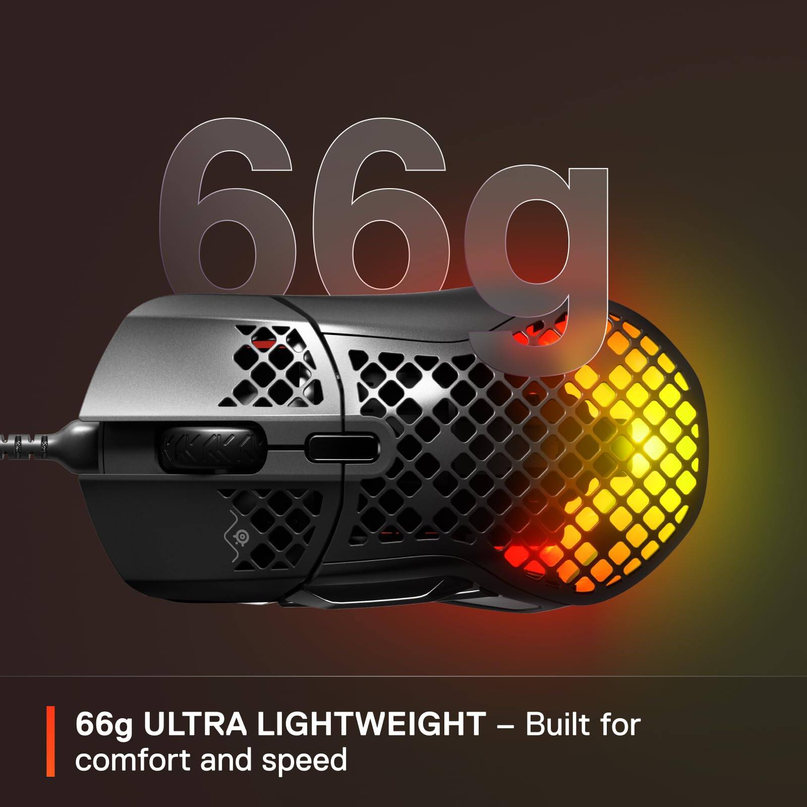 66g ULTRA LIGHTWEIGHT – Built for comfort and speed