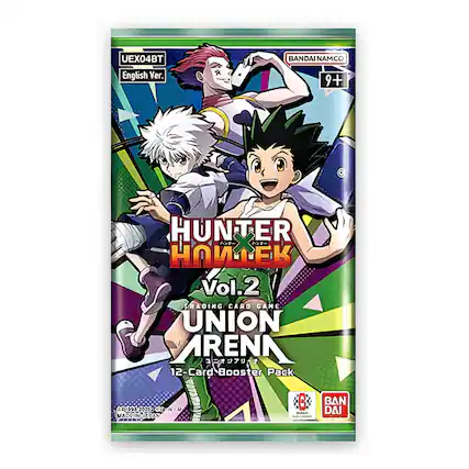 UEX04BT English Ver.
BANDAINAMCO 9+
HUNTER HUNTER Vol.2 TRADING CARD GAME UNION ARENA 12-Card-Booster Pack
GRIDOS 2028 W N-N MADQUI JAPAN
A BANDAI communicado BURGERS CONTRO