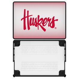 Keyscaper - Nebraska Huskers Linen MacBook Case - Air 13 in - Multicolor