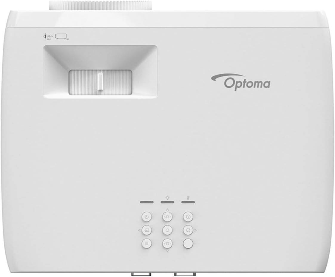 Alt View 1. Optoma - Optoma ZW350e 4000-Lumen WXGA Laser DLP Projector - White.