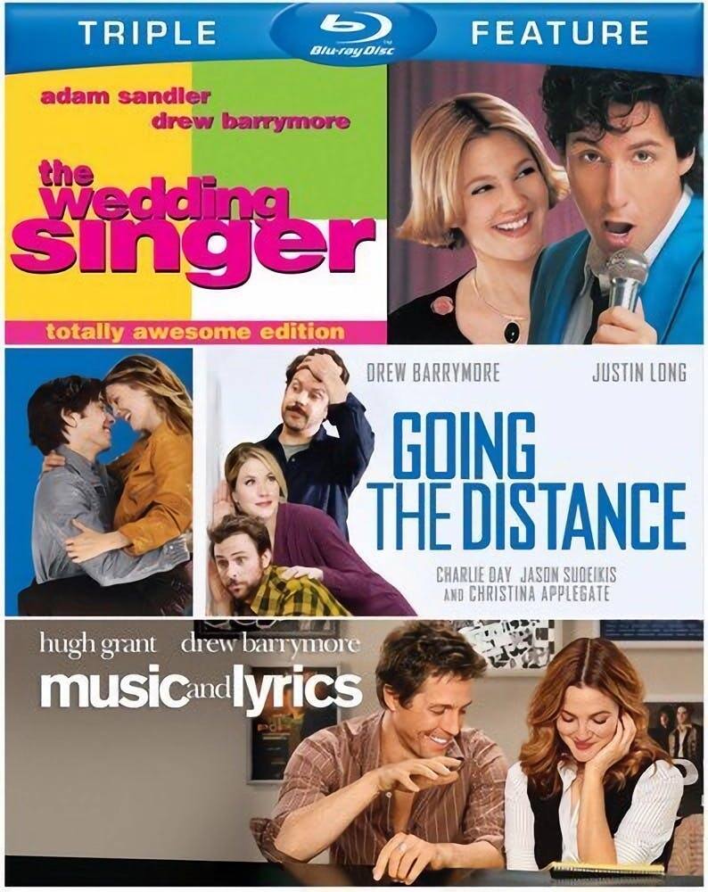 Front. Wedding Singer, The / Going the Distance / Music and Lyrics (Blu-ray Triple Feature) [Blu-ray].