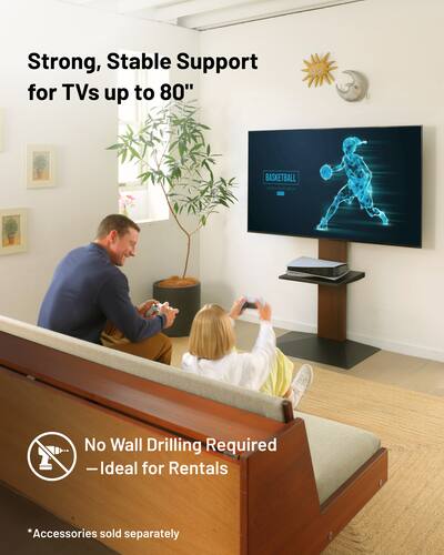 WALL V3 SW High Type – Sleek Shallow Floor TV Stand for Extra WALL V3 SW High Type – Sleek Shallow Floor TV Stand for Extra