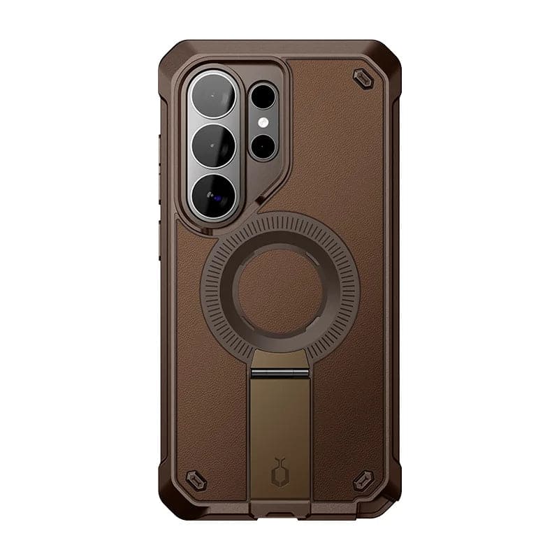SUPCASE - Unicorn Beetle Pro Mag MagSafe Case for Samsung Galaxy S26 Ultra – Full-Body Protection with Screen Protector - Brown