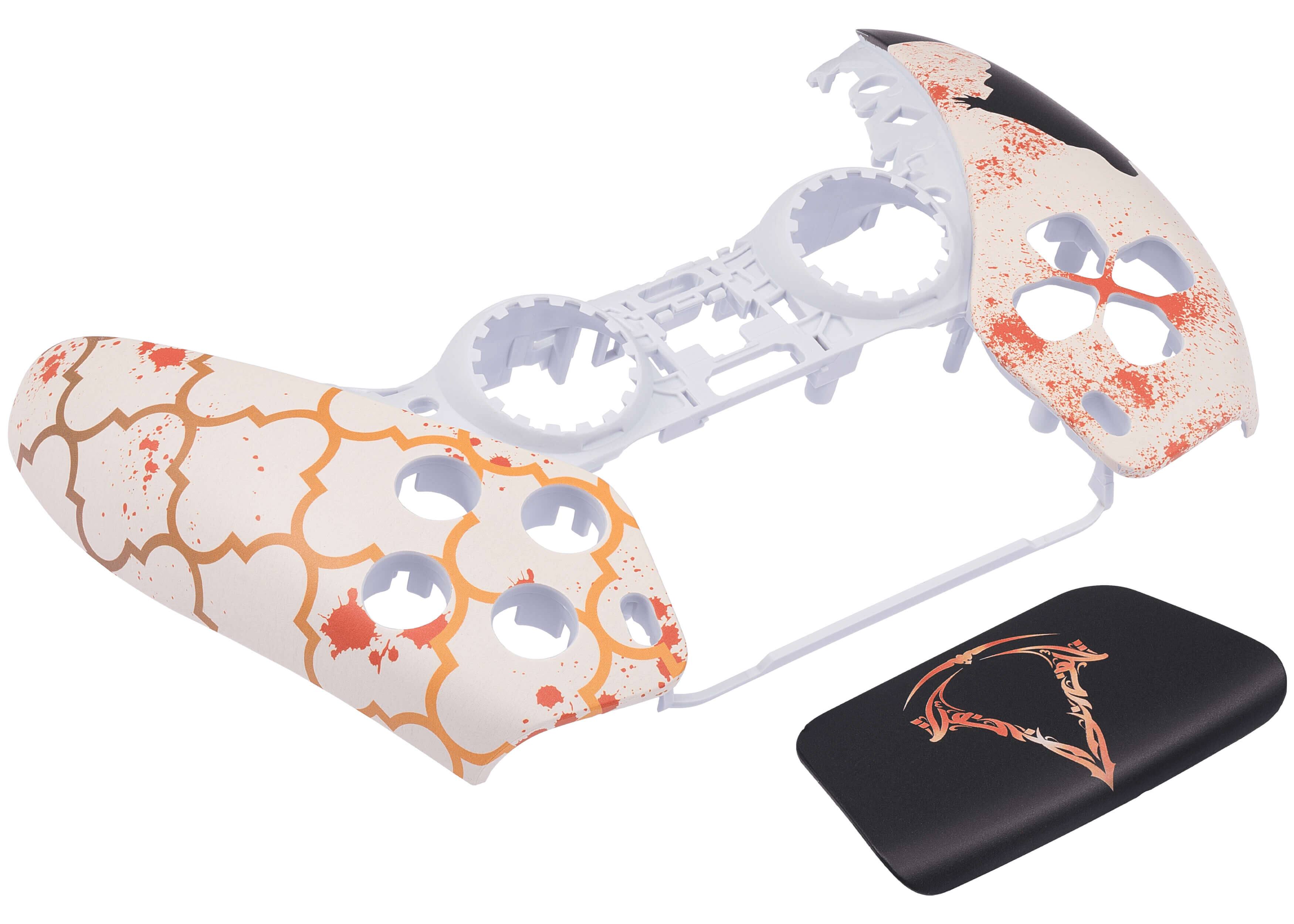 Alt View 1. MobileSentrix - Assassin's Creed - PlayStation 5 PS5 Compatible Controller Top Faceplate.