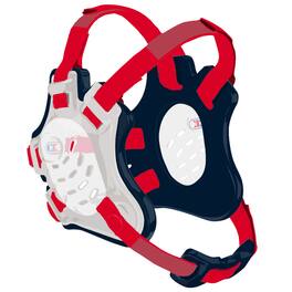 Cliff Keen - F5 Tornado Wrestling Headgear - Translucent/Navy/Scarlet