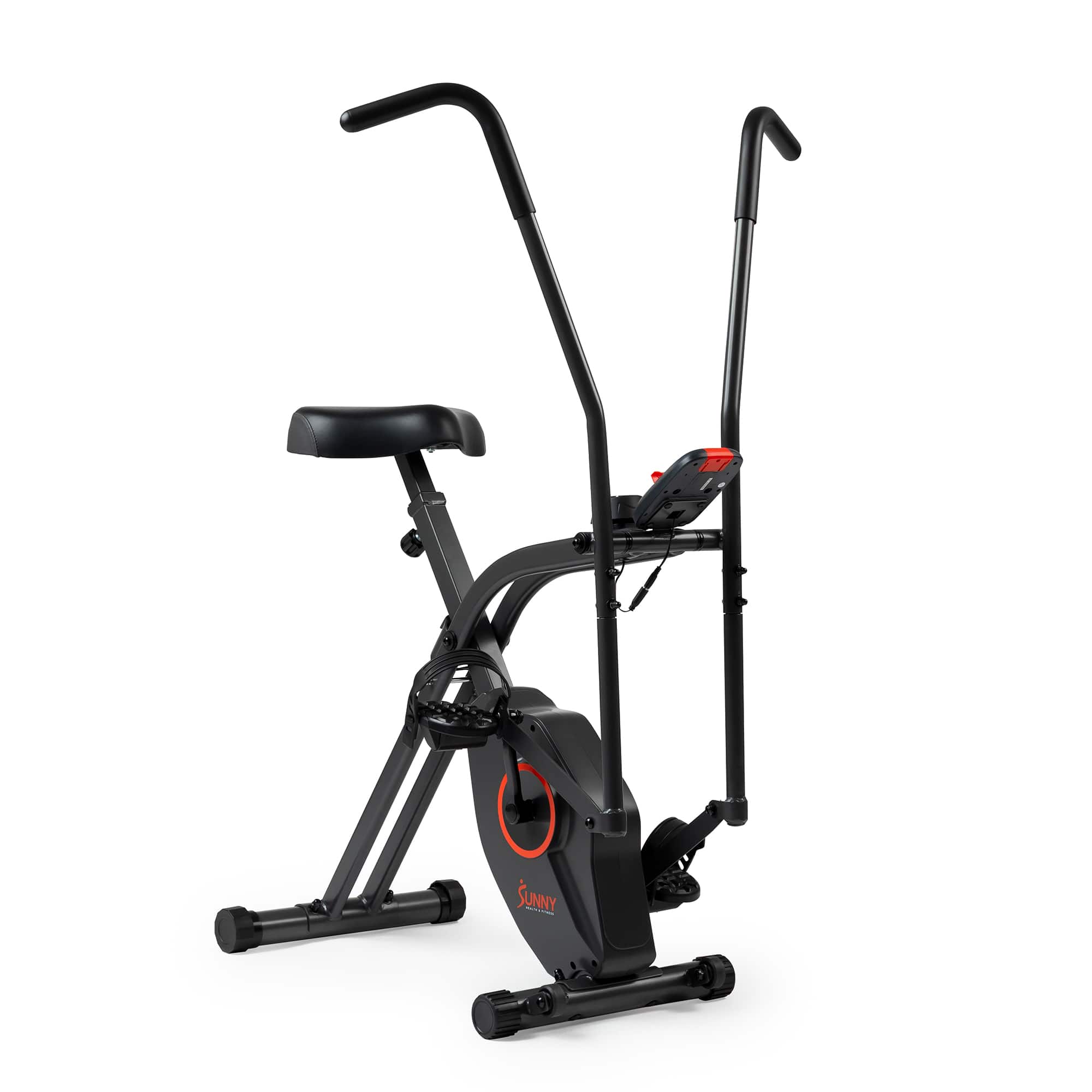 Sunny Health & Fitness - Smart Total Body X-Bike - Black