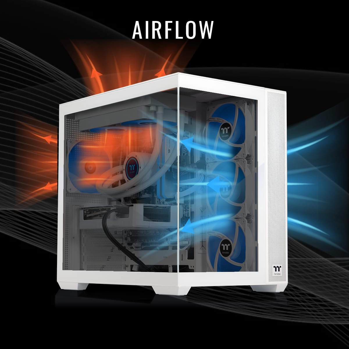 Thermaltake LCGS View 7897XS 380 Gaming Desktop AMD Ryzen 7