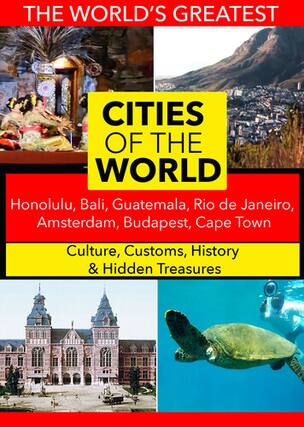 Front. Cities of the World: Honolulu, Bali, Guatemala, Rio de Janeiro, Amsterdam, Budapest, Cape Town - DVD.