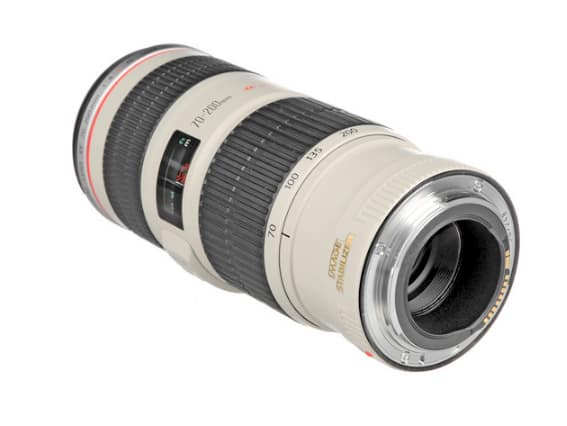 Canon - EF 70-200mm f/4L USM Lens (International Model) - Black