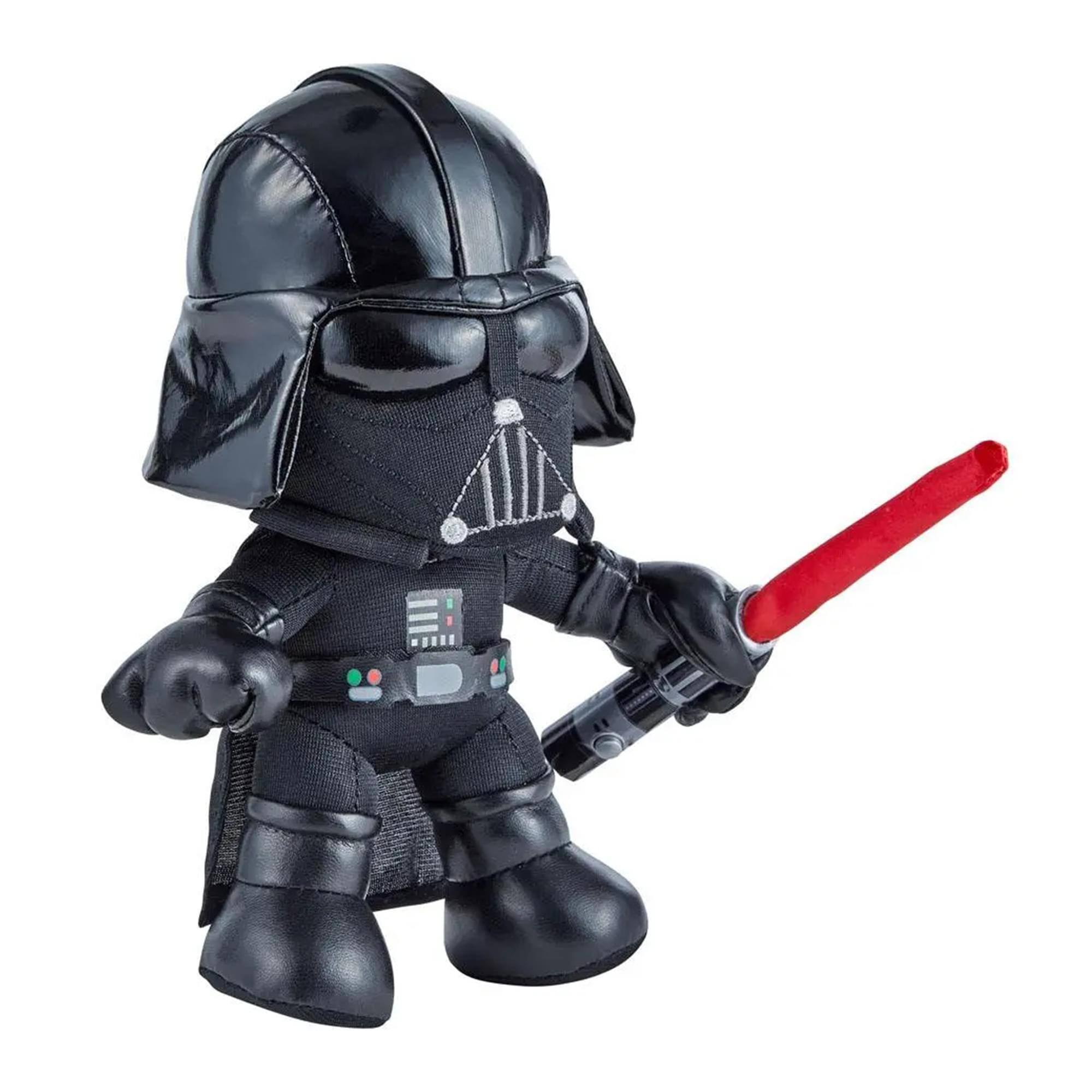 Alt View 10. Fisher-Price - Star Wars Darth Vader 7.5 Inch Soft Collectible Plush - Black.