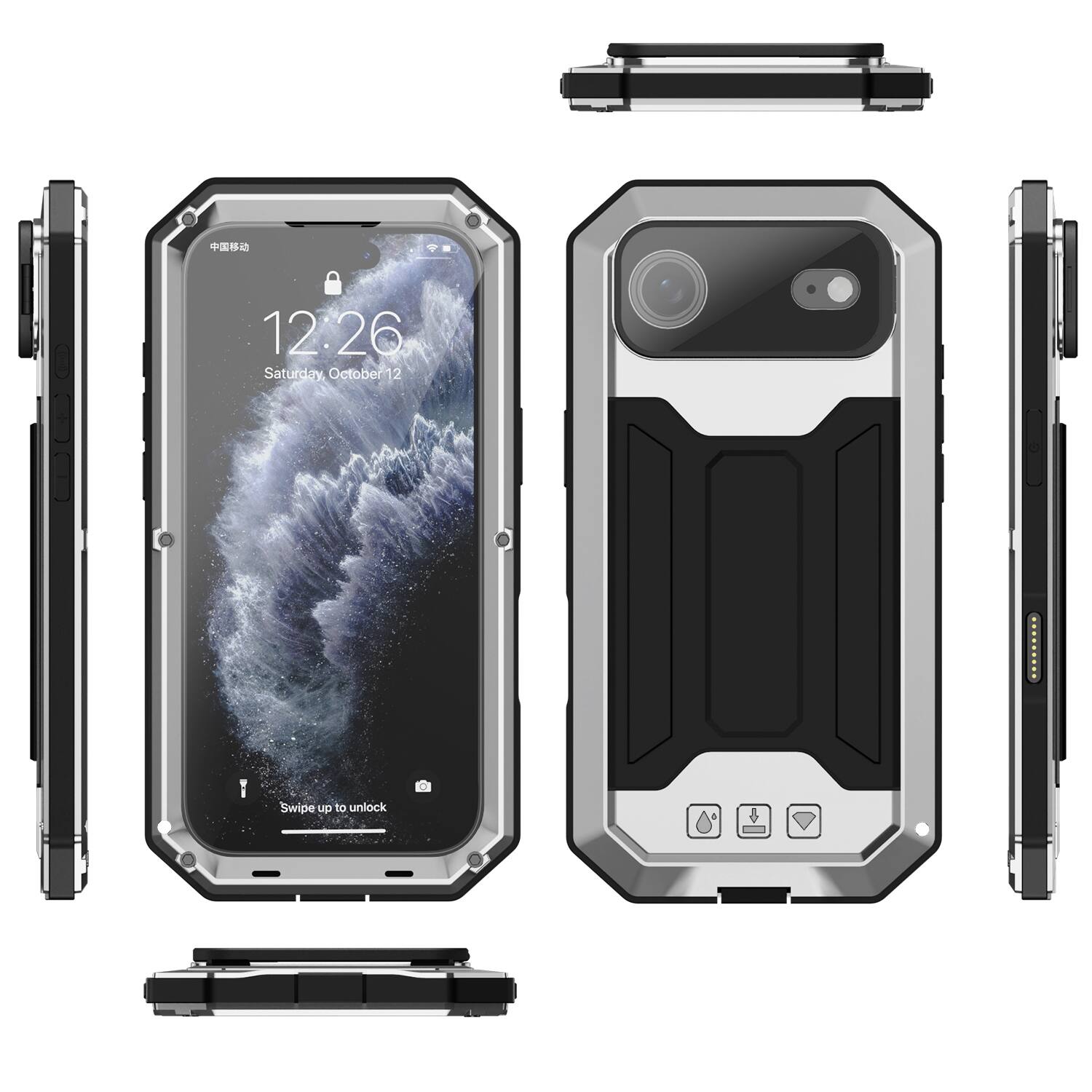 12:26 Saturday, October 12  
Swipe up to unlock