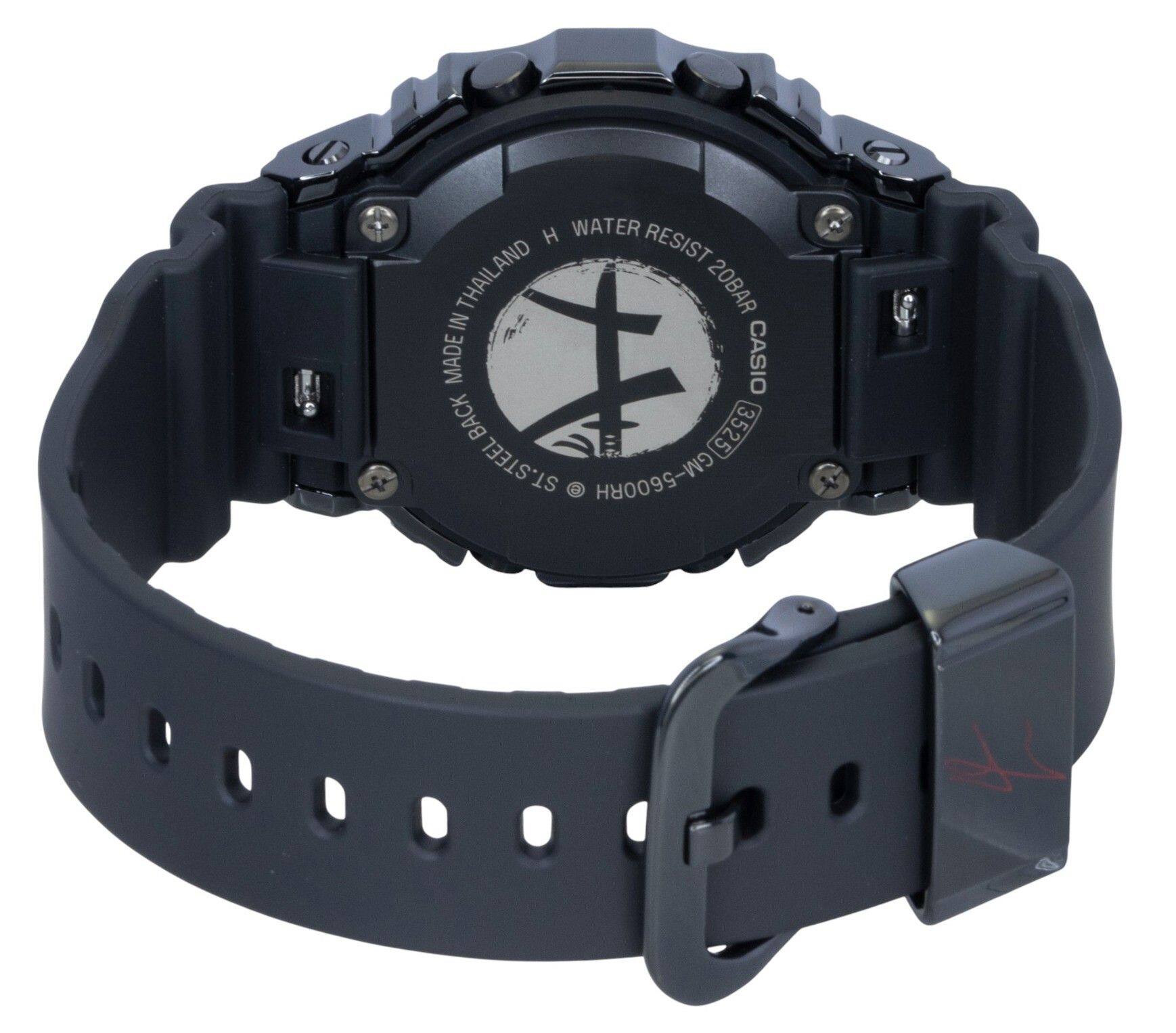 H WATER RESIST 20BAR IN MADE THAILAND CASIO ST.STEEL GM-5600RH