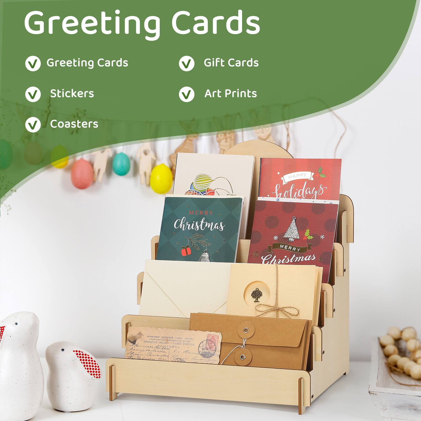 Greeting Cards  
Gift Cards  
Stickers  
Art Prints  
Coasters  

HAPPY holidays  
MERRY Christmas  
MERRY Christmas  

XXEXPECT Suppy 305 non. MIX PONTALE ENTRILLE mowne THE GHAMP CLUTE POSTALE he