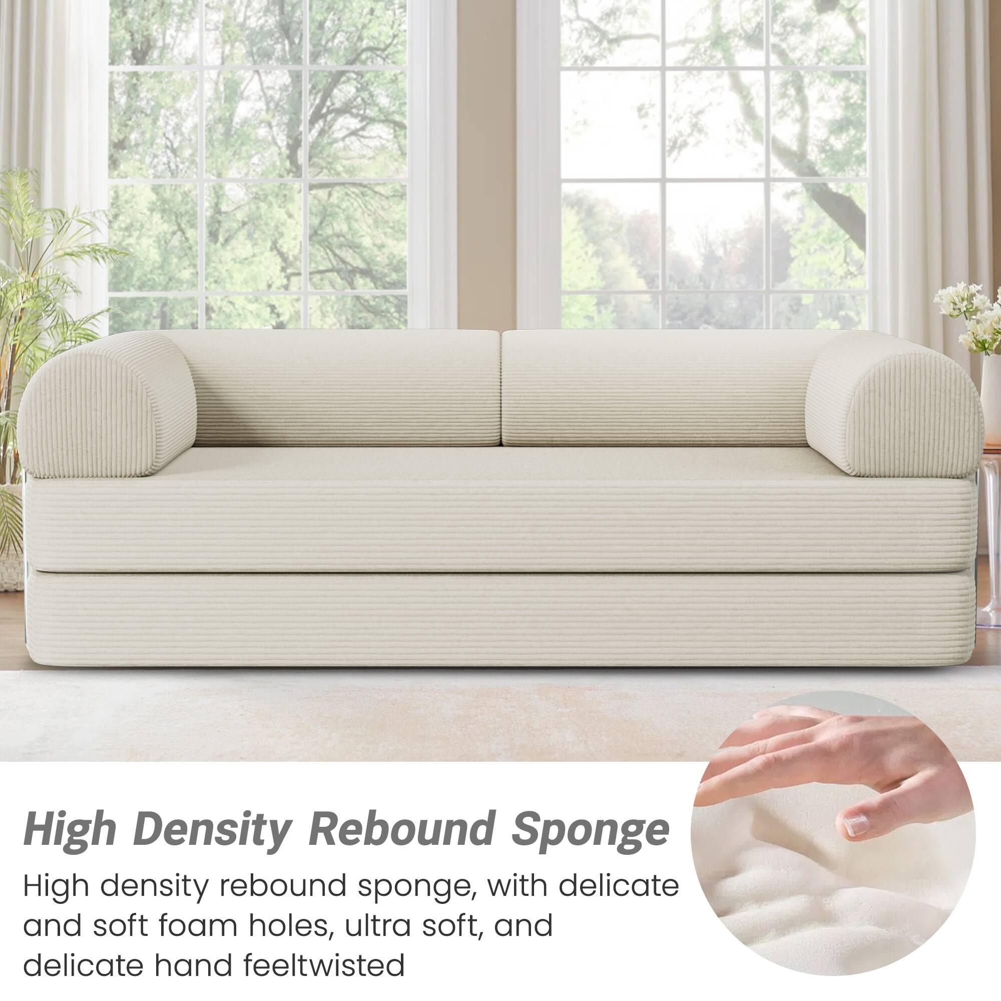 High Density Rebound Sponge

High density rebound sponge, with delicate and soft foam holes, ultra soft, and delicate hand feel twisted