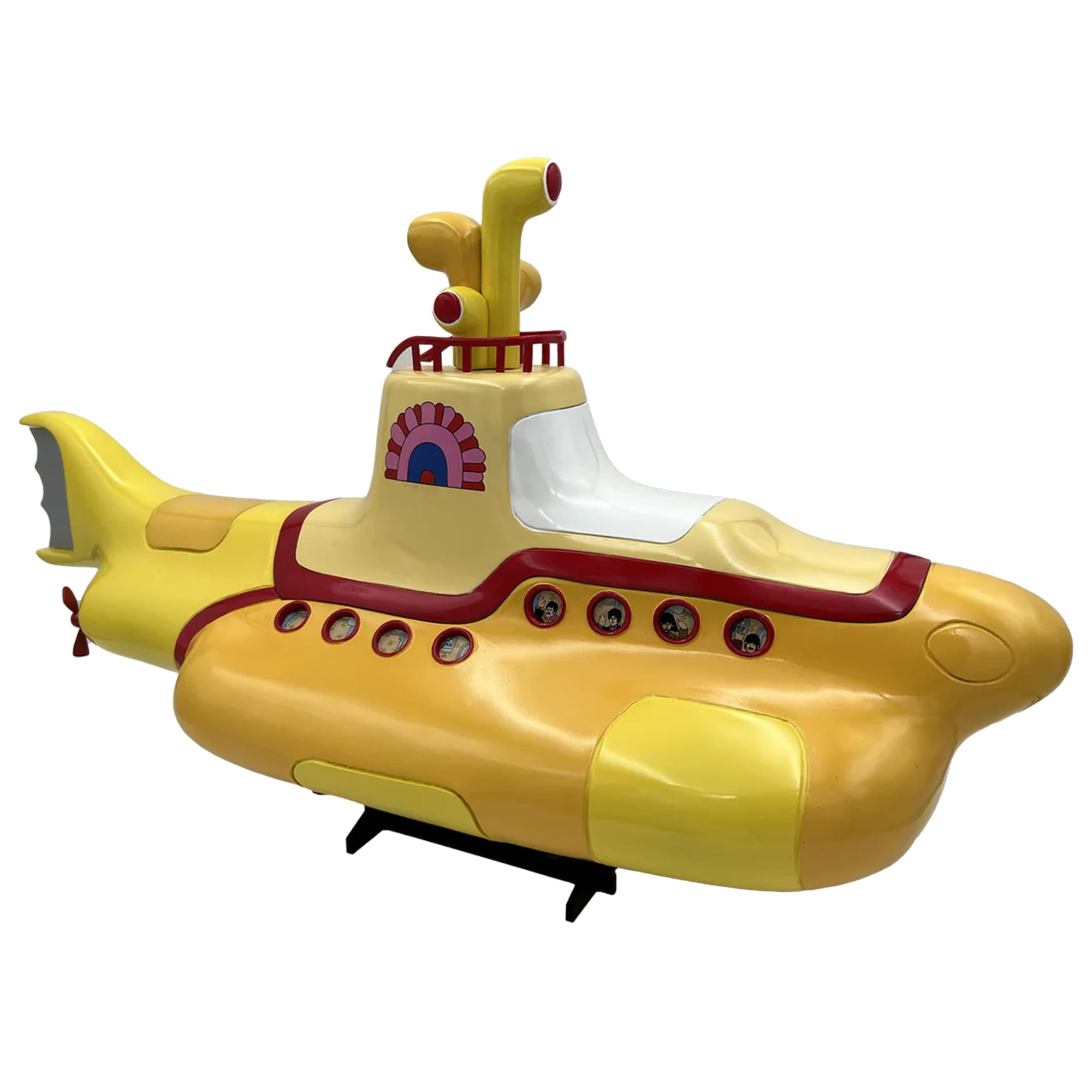 Alt View 1. Factory Entertainment - The Beatles Yellow Submarine Studio Scale Model - Multi-Colored.