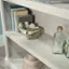 Alt View 12. Sauder - 3 Shelf Display Bookcase w/ 2 Adjustable Shelves - Glacier Oak.