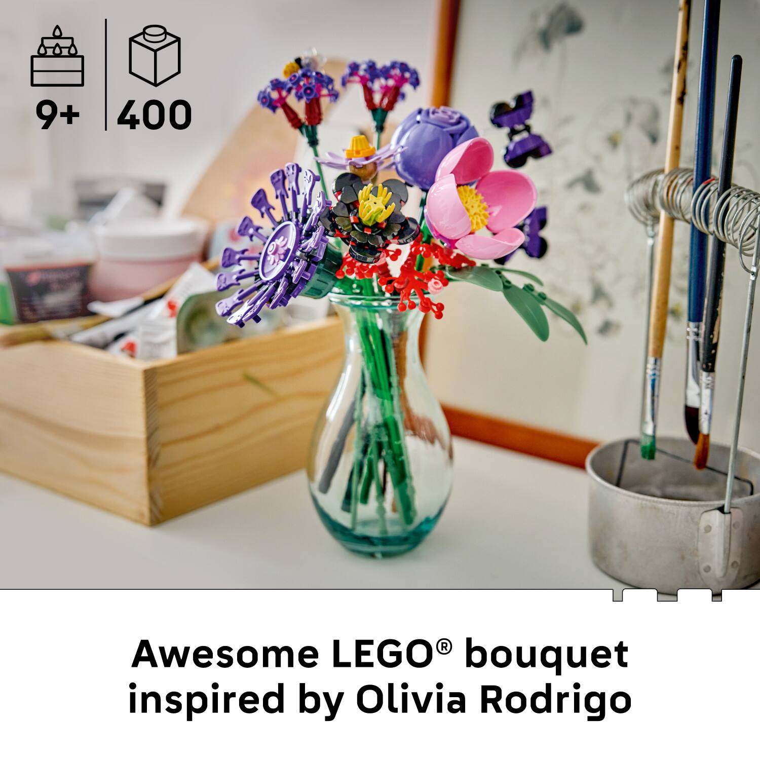 9+ 400

Awesome LEGO® bouquet inspired by Olivia Rodrigo