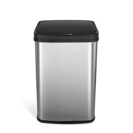 Nine Stars - Rectangular Motion Sensor Trash Can 13.2 Gallon