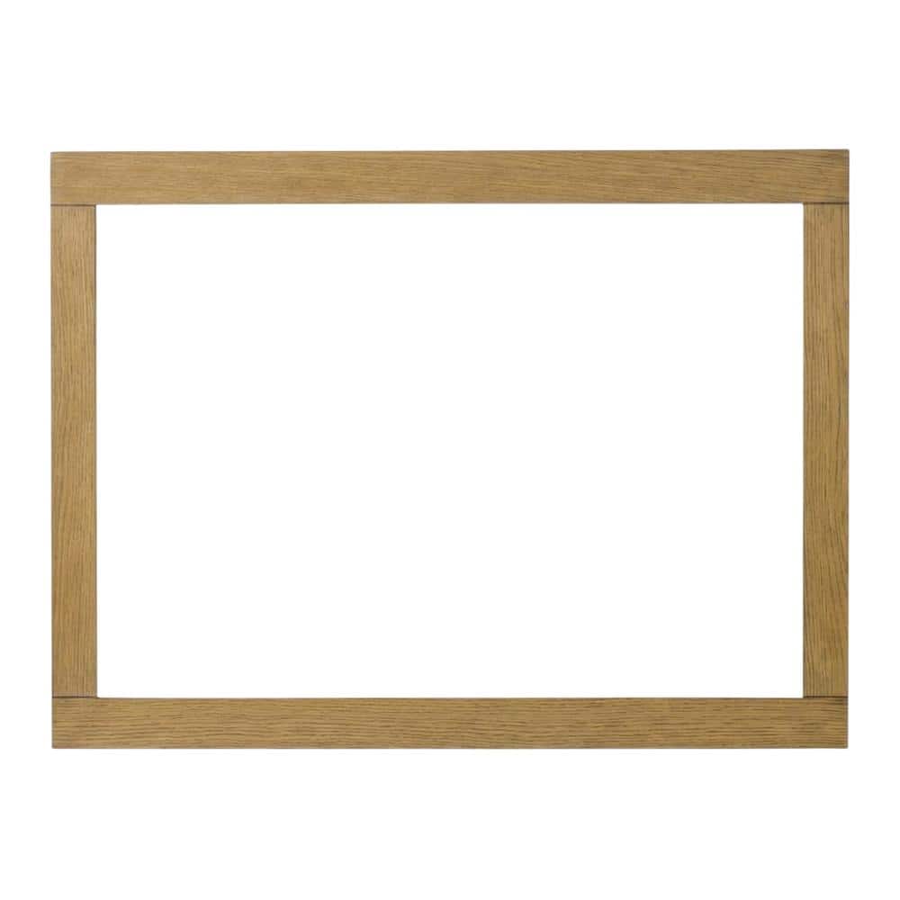 Elegant Kitchen and Bath - Noah Wooden Rectangle Mirror 48 x 36 - Honey Teak price history on PriceWatchPro