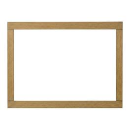 Elegant Kitchen and Bath - Noah Wooden Rectangle Mirror 48 x 36 - Honey Teak