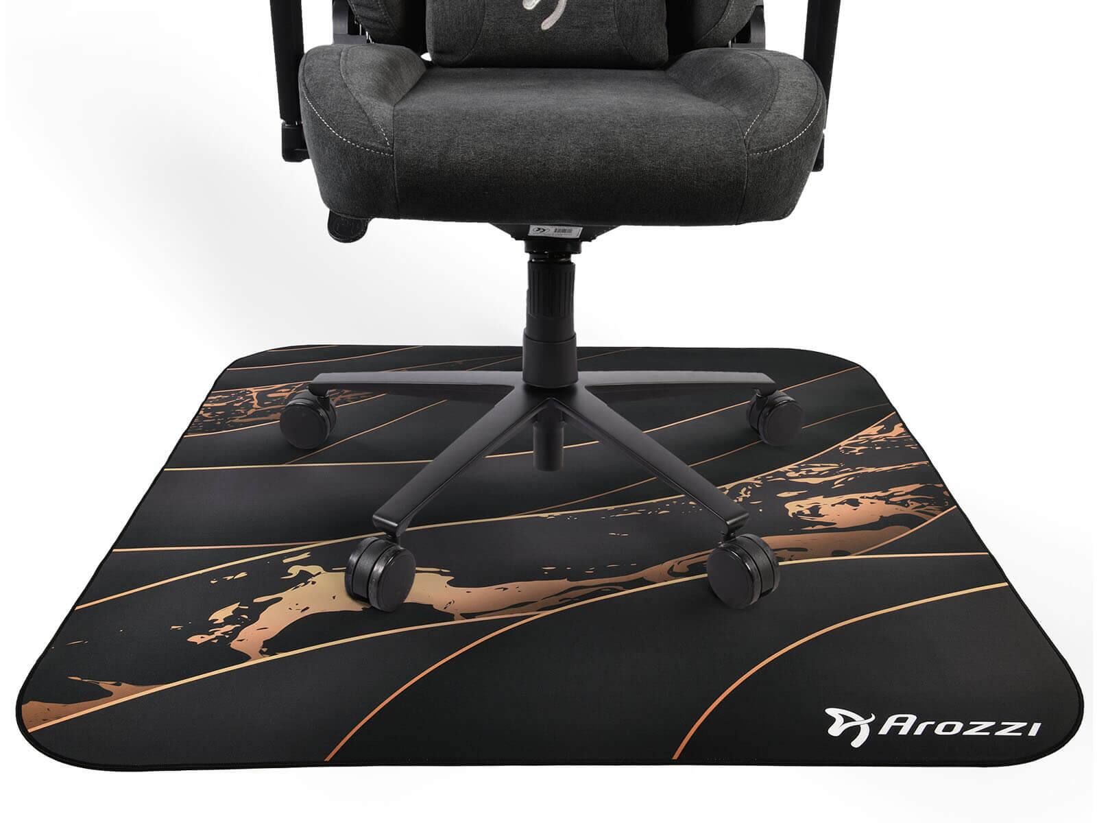 Alt View 12. Arozzi - Zona Quattro Floor Pad - Black Gold.